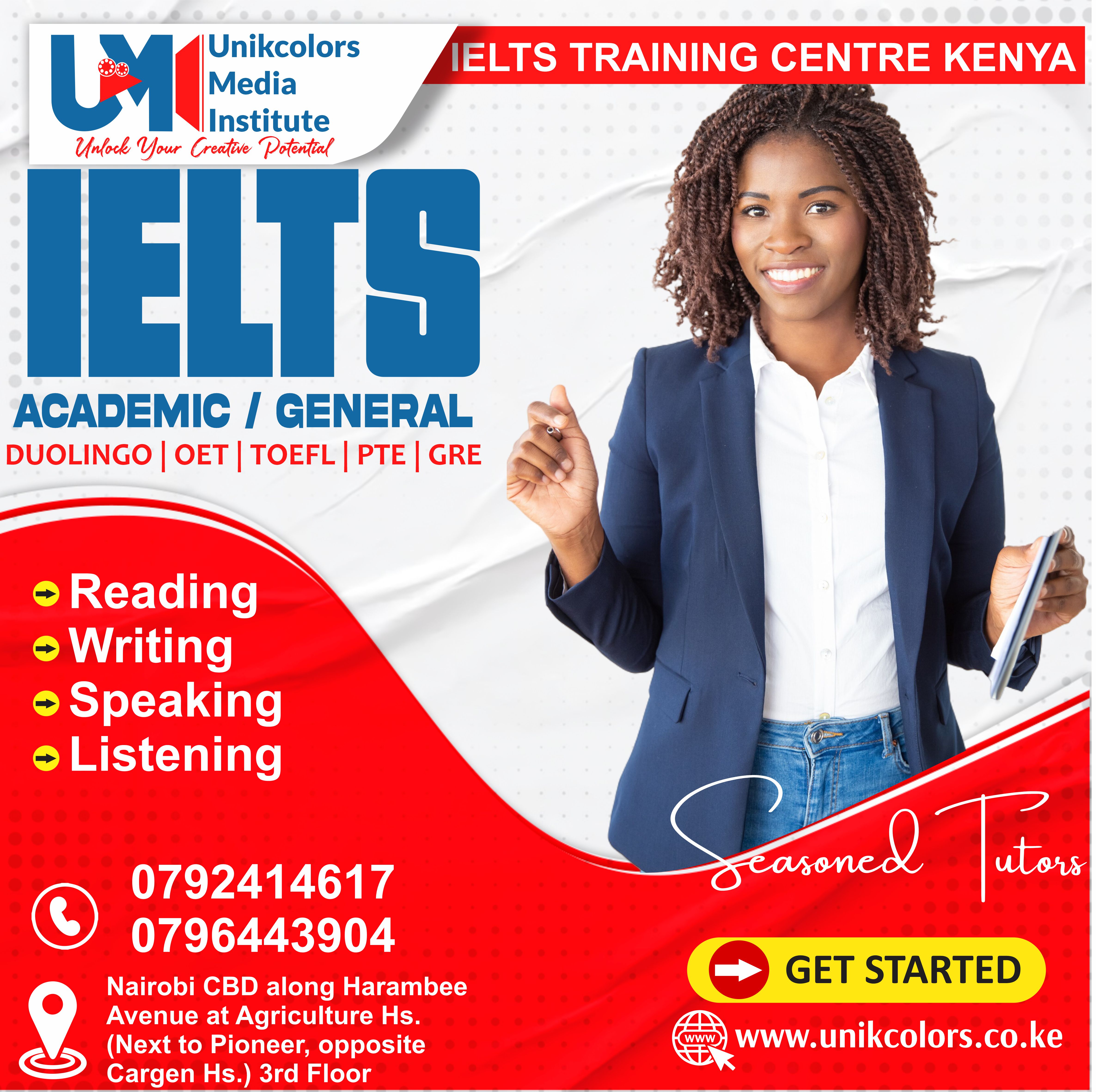 IELTS TRAINING CENTRE KENYA - IELTS PREPARATION